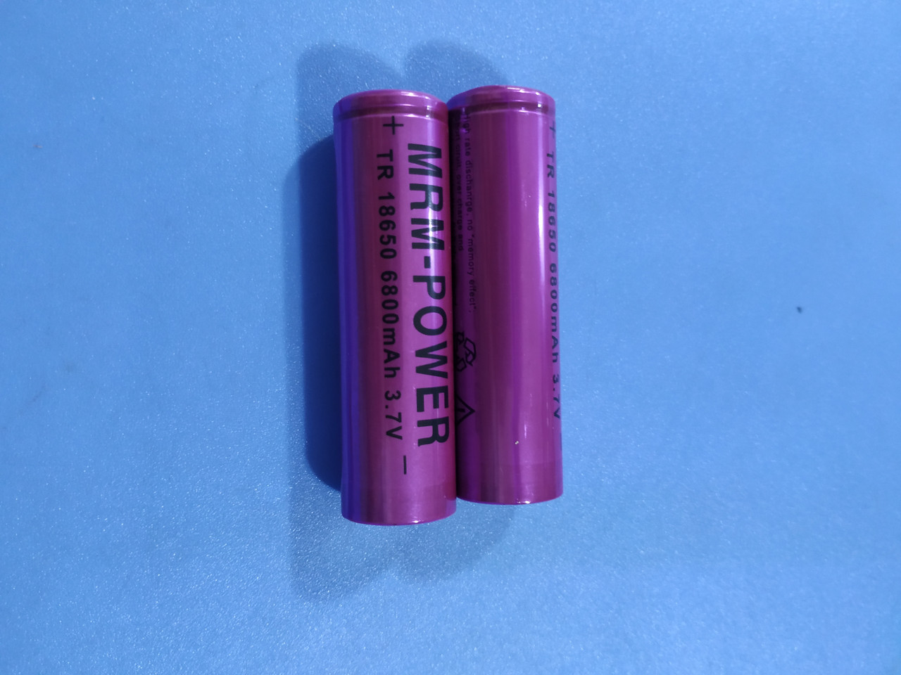 Аккумулятор 18650 6800mAh 2 шт,3,7 V, литий-ионный.