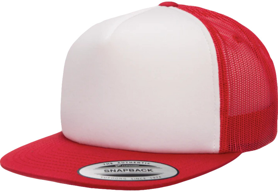 Кепка Flexfit Foam Trucker with White Front Paris -  роспись