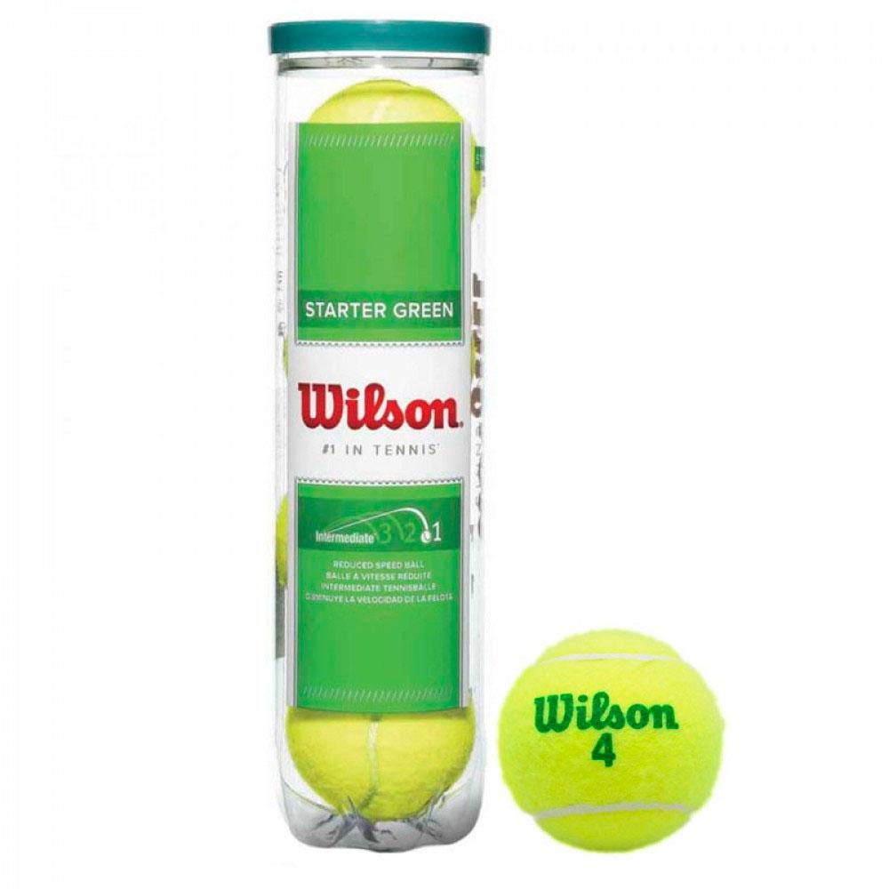 Мячи теннисные Wilson Started Play Green x4 (18)