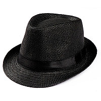 Шляпа трилби на вечеринку черная