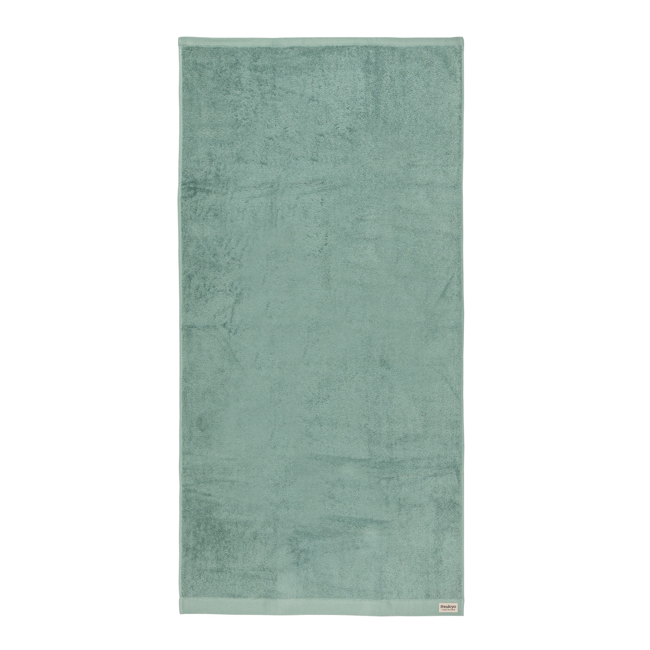 Банное полотенце Ukiyo Sakura из хлопка AWARE , 500 г/м², 70x140 см, зеленый; , Длина 140 см., ширина 70 см., - фото 2 - id-p112016739