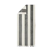 Пляжное полотенце VINGA Valmer, 80х180 см, серый; бежевый, Длина 180 см., ширина 80 см., высота 0,5 см.,