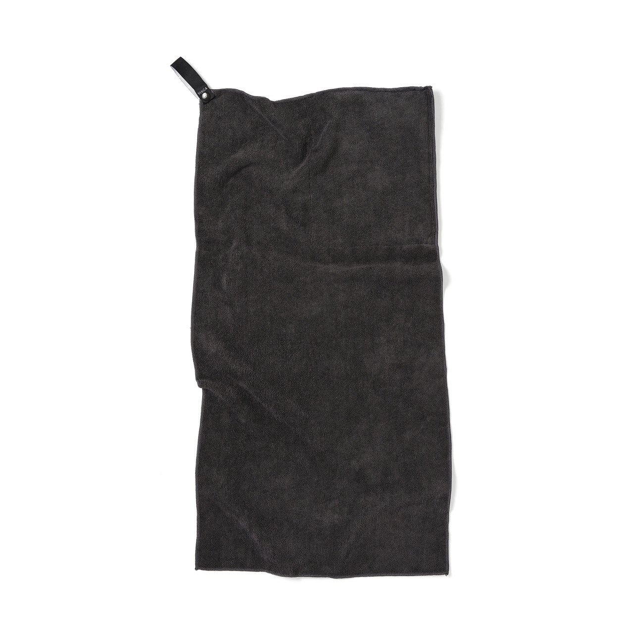 Спортивное полотенце VINGA из rPET, 40x80 см, черный; , Длина 80 см., ширина 40 см., высота 1 см., диаметр 0
