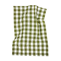 Кухонное полотенце VINGA Clare из смесового льна, 50х70 см, зеленый; , Длина 70 см., ширина 50 см., высота 0,5