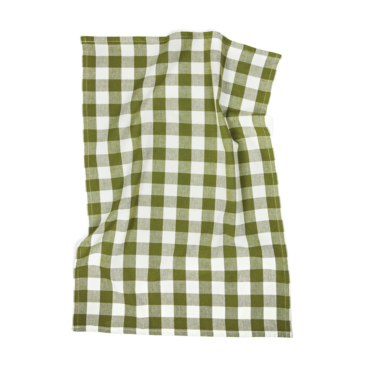 Кухонное полотенце VINGA Clare из смесового льна, 50х70 см, зеленый; , Длина 70 см., ширина 50 см., высота 0,5 - фото 1 - id-p112016846