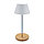 Беспроводная настольная лампа Pure Glow из переработанного пластика RCS, белый; , , высота 24,1 см., диаметр, фото 5