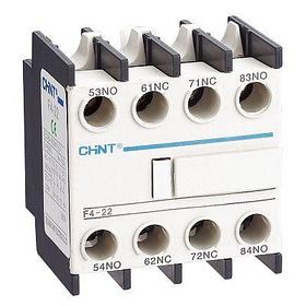 Блок вспомогательных контактов F4-22, 2NC+2NO для NC1, NC2 (R) (Chint) 257019