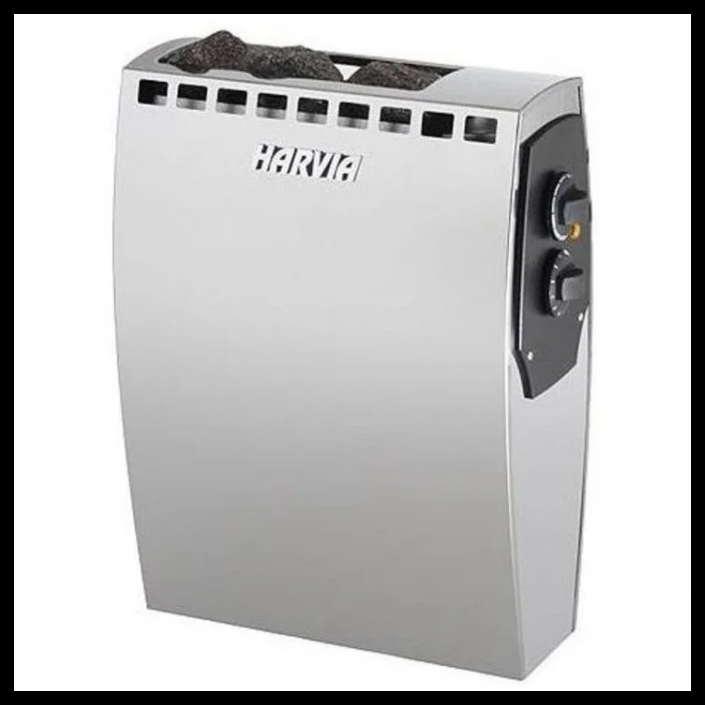 Электрическая печь для сауны Harvia Alfa A30 (со встроенным пультом, мощность = 2,9 кВт, объем = 2-4 м3) - фото 1 - id-p106804304
