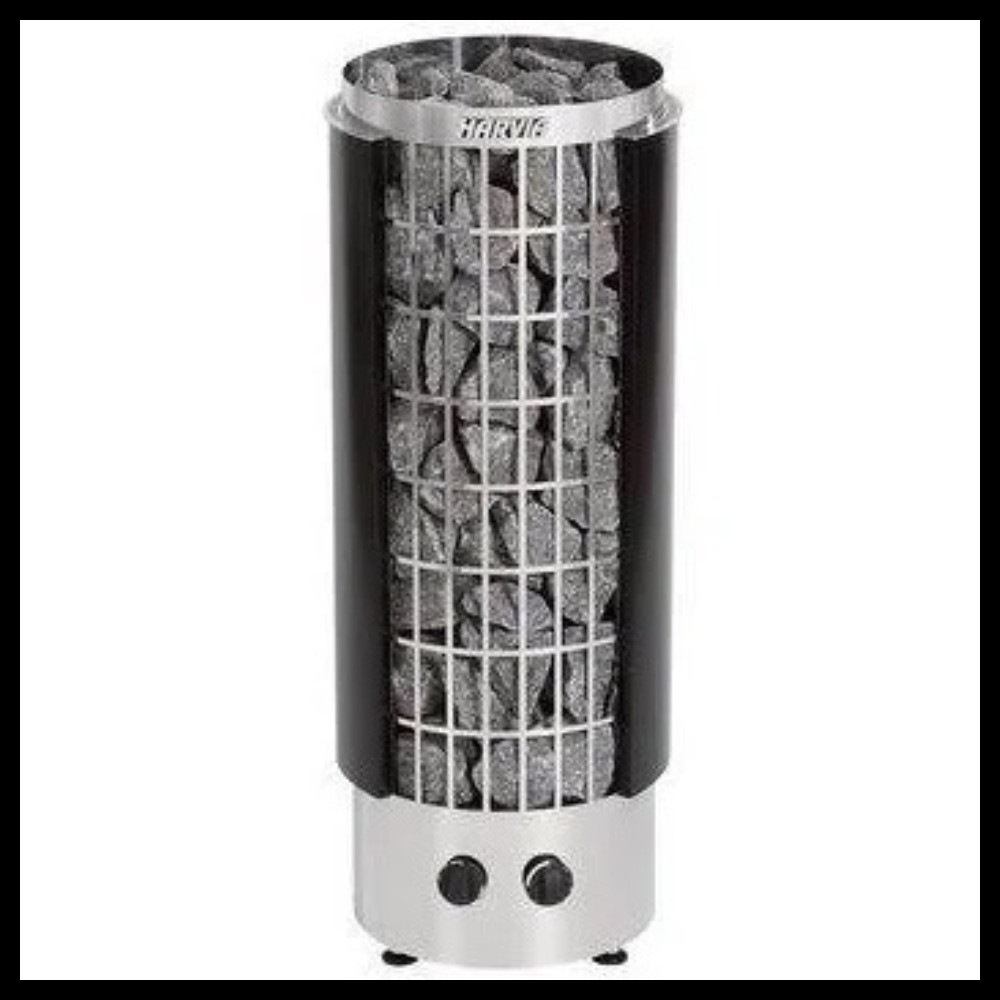 Электрическая печь для сауны Harvia Cilindro PC90H Black (со встроенным пультом, мощность = 9 кВт), фото 1