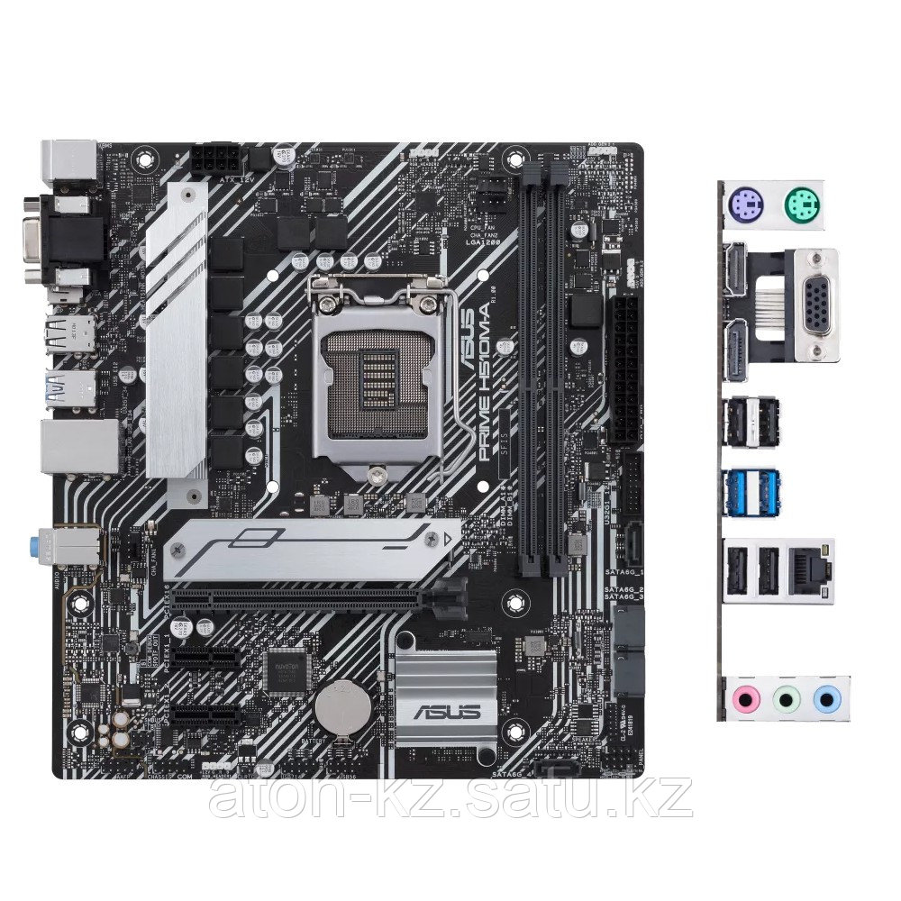 Материнская плата ASUS PRIME H510M-A R2.0 LGA1200 2xDDR4 4xSATA3 M.2 D-Sub HDMI DP mATX