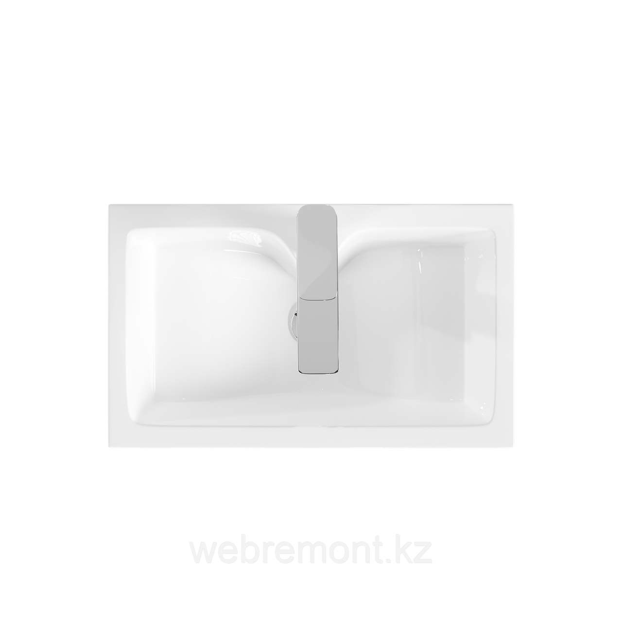 Тумба с раковиной July 50 см 1Д.. напольная (1 дверка). Белый глянец - фото 6 - id-p112019982