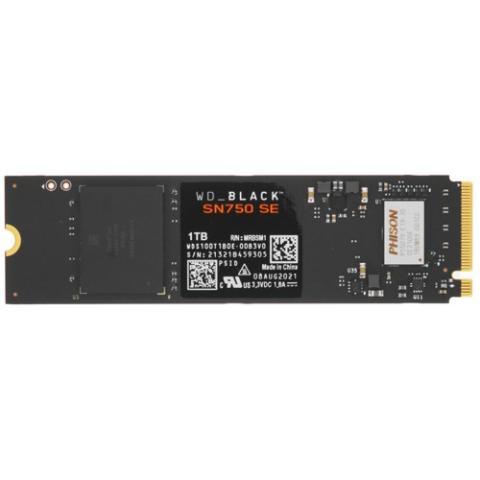 Твердотельный накопитель 1000GB SSD WD BLACK SN750 SE PCIe M.2 2280 R3600Mb/s W2830MB/s WDS100T1B0E - фото 1 - id-p111612861