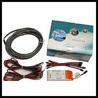 Светодиодный термостойкий комплект для финской сауны Cariitti Sauna Led 4000K (6 светодиодов + трансформатор)