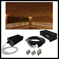 Звёздное небо Cariitti для декоративной подсветки потолка в финской сауне (стекловолокно)