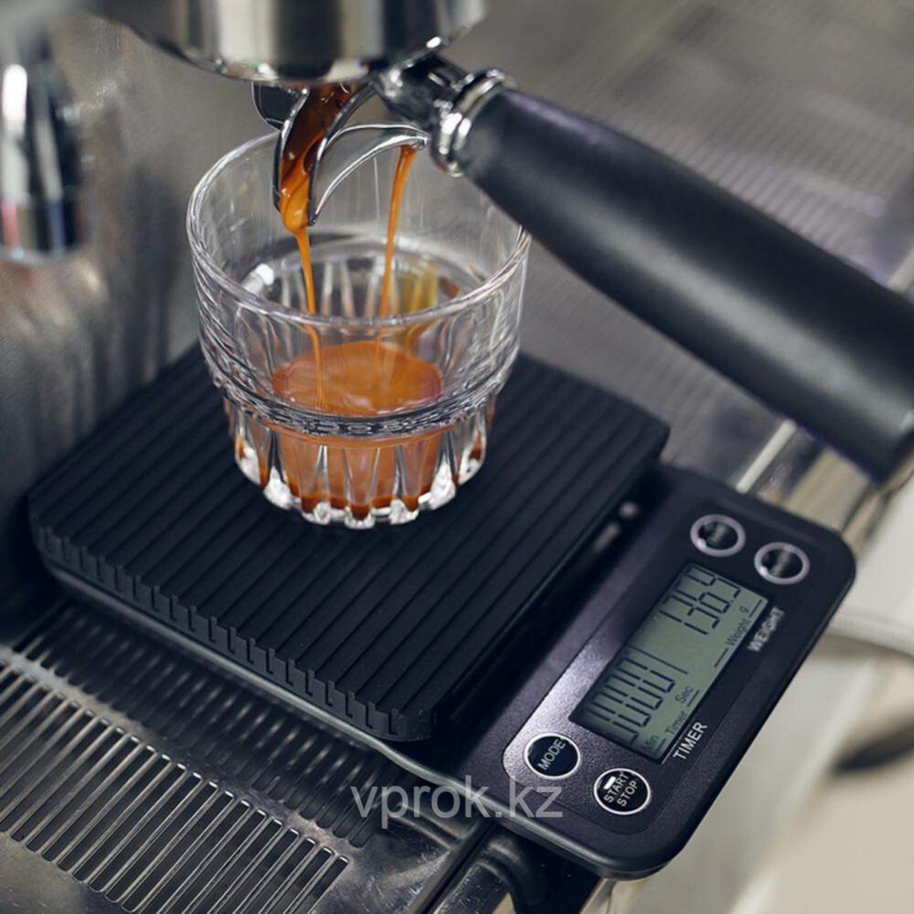 Кофе весы с таймером для бариста до 3 кг шаг 0,1 г - фото 2 - id-p112024084