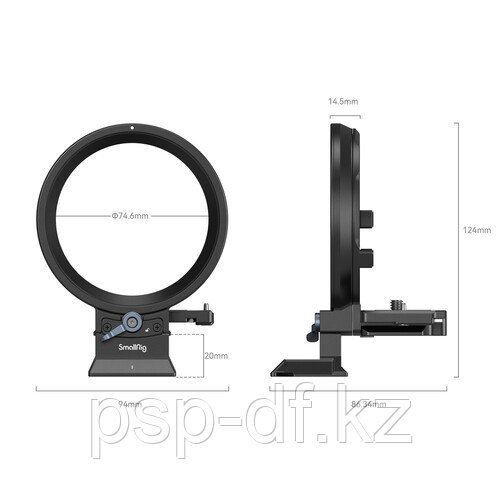 Адаптер для вертикальной съемки SmallRig Rotatable Horizontal-to-Vertical Mount Plate для Canon R-Series - фото 3 - id-p112024415