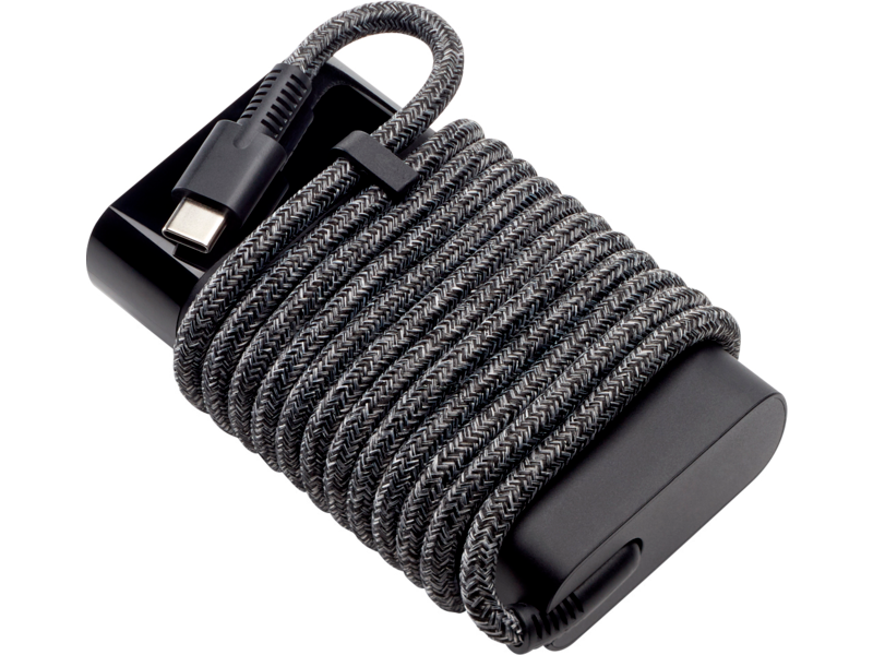 HP 671R2AA Зарядное устройство для ноутбука USB-C 65W Laptop Charger EURO Black - фото 3 - id-p112025257