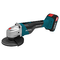 Бесщеточная аккумляторная угловая шлифмашина ALTECO CAGB 20125 LI BL
