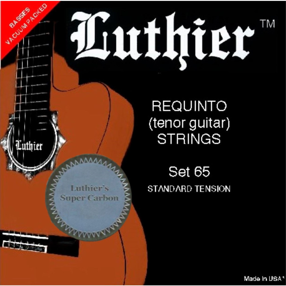 Комплект струн для классической гитары, карбон, Luthier Requinto LU-65SC, фото 1