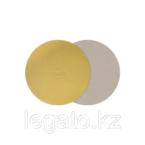 Подложка картонная для торта, золото, D 260 мм, толщина 0,8 мм