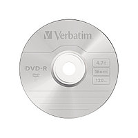 Диск DVD-R Verbatim (43523) 4.7GB 10штук Незаписанный 2-004275