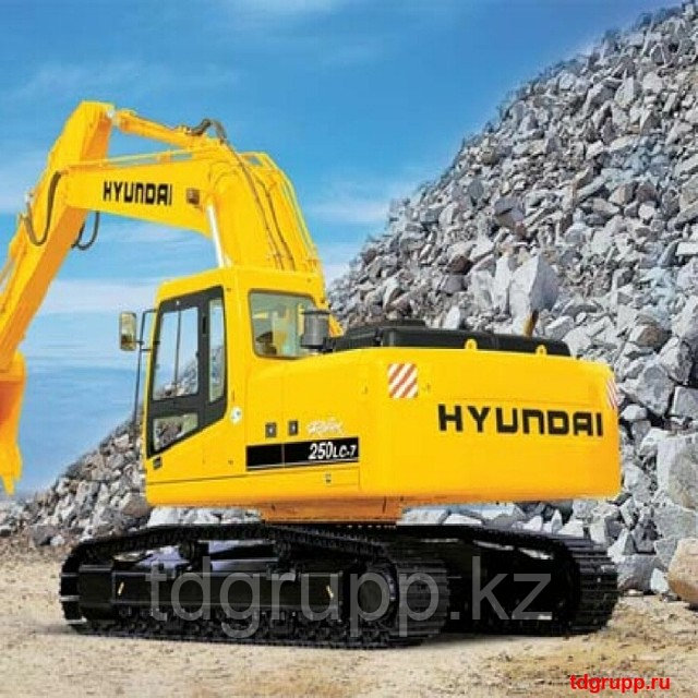 Запчасти на экскаватор Hyundai (Хундай) R250LC-7