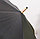 Зонт трость мужской автомат 95 см черно-золотистой, фото 3