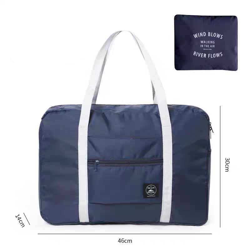 Складная сумка, синяя, 46*30*14 см - фото 3 - id-p106474182