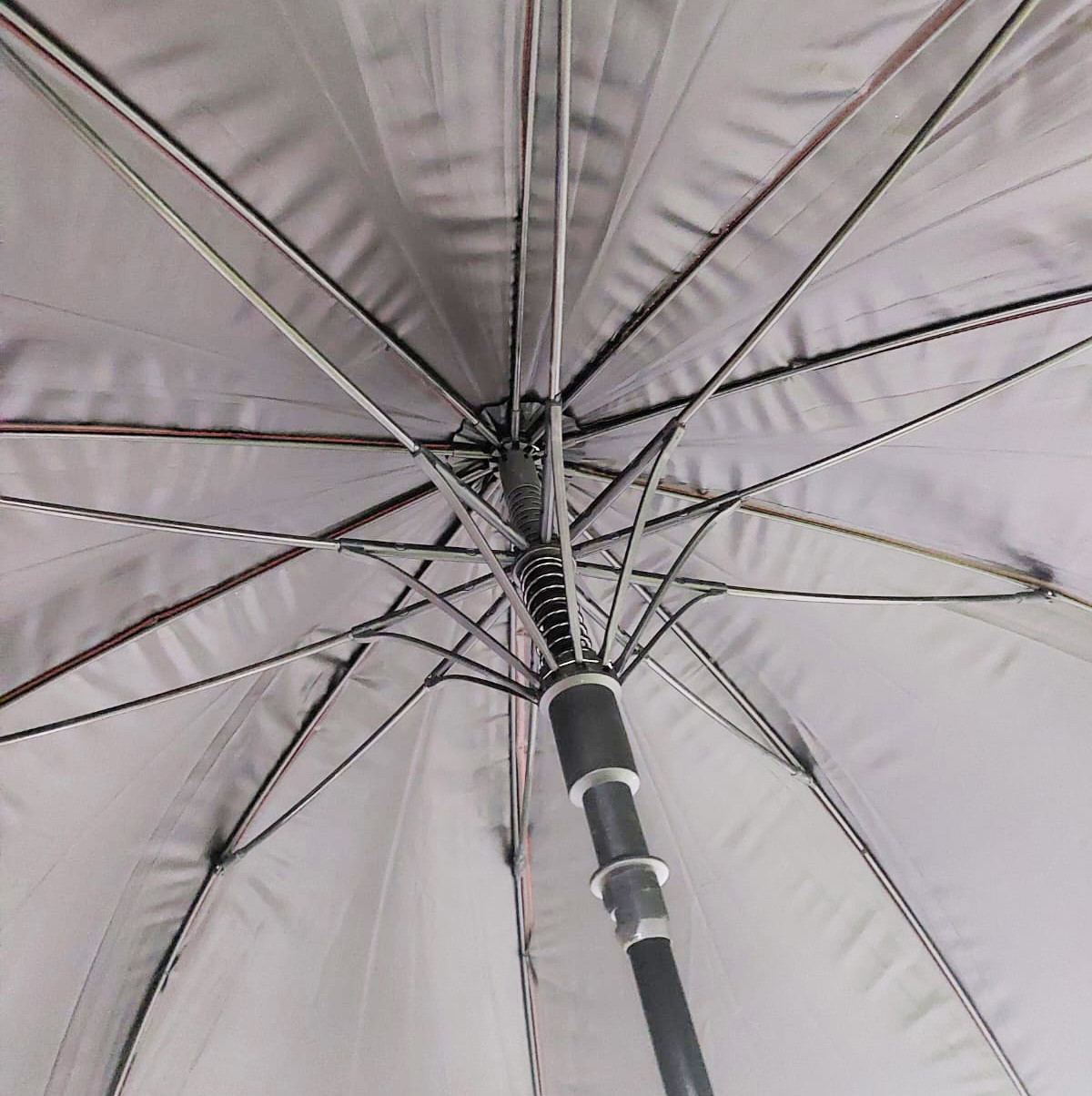 Зонт трость мужской автомат 95 см бордовый - фото 5 - id-p112030635