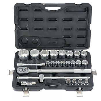 3/4" Набор инструмента с 6-ти гран. головками (24пр.)