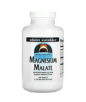 Source naturals магний малаты, 3750 мг, 360 таблетка