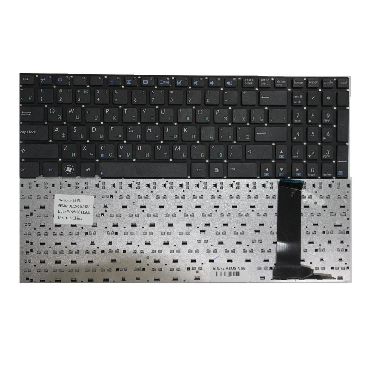 Клавиатура для ноутбука Asus N56 RU, фото 1