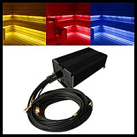 Стекловолоконное освещение Cariitti VPL30C-G211 для полков и спинок в финской сауне (смена цвета, 10+1 точка)