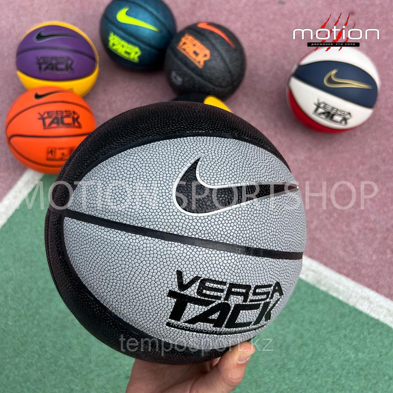 Баскетбольный мяч NIKE VERSA TACK, черный-серый - фото 2 - id-p107139618