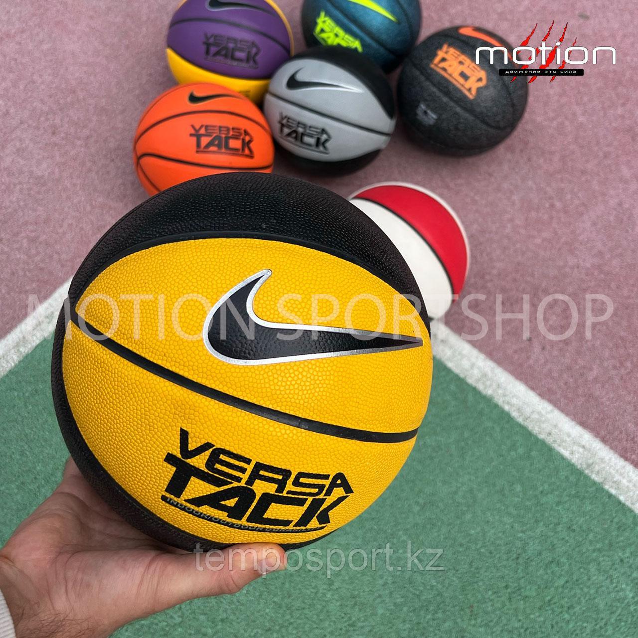 Баскетбольный мяч NIKE VERSA TACK, черный/желтый - фото 3 - id-p112060309