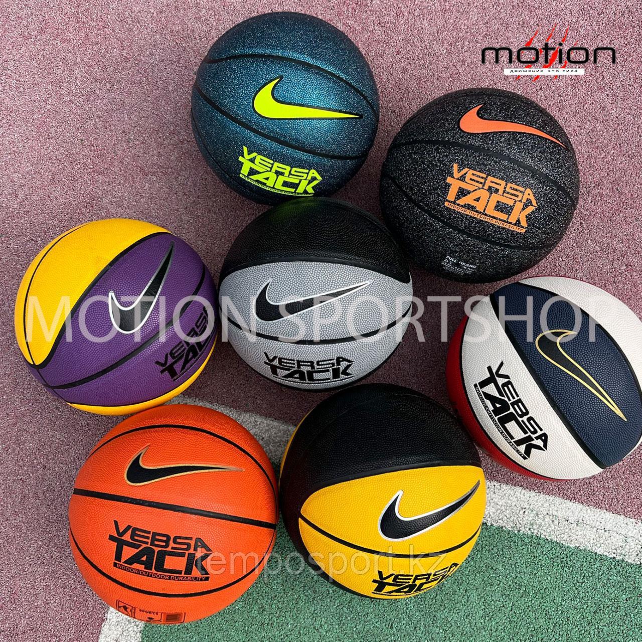 Баскетбольный мяч NIKE VERSA TACK, черный/желтый - фото 5 - id-p112060309