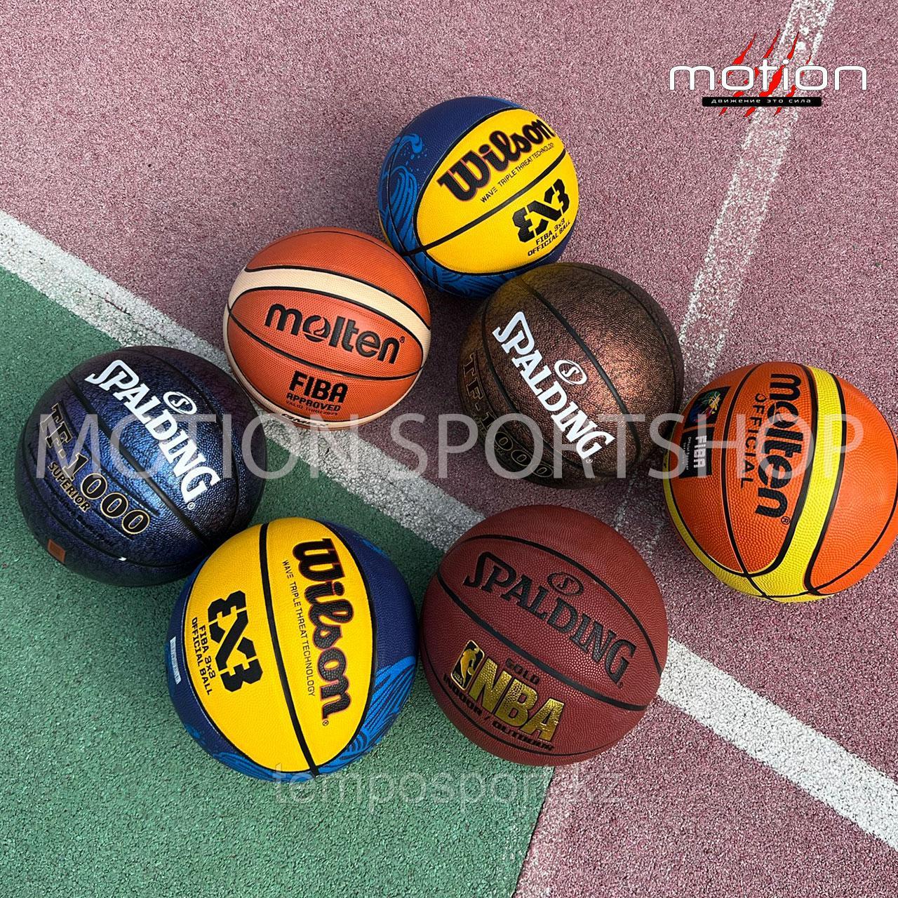 Баскетбольный мяч SPALDING NBA - фото 3 - id-p112060325