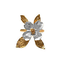 Кольцо для салфетки Веста, золото в аренду