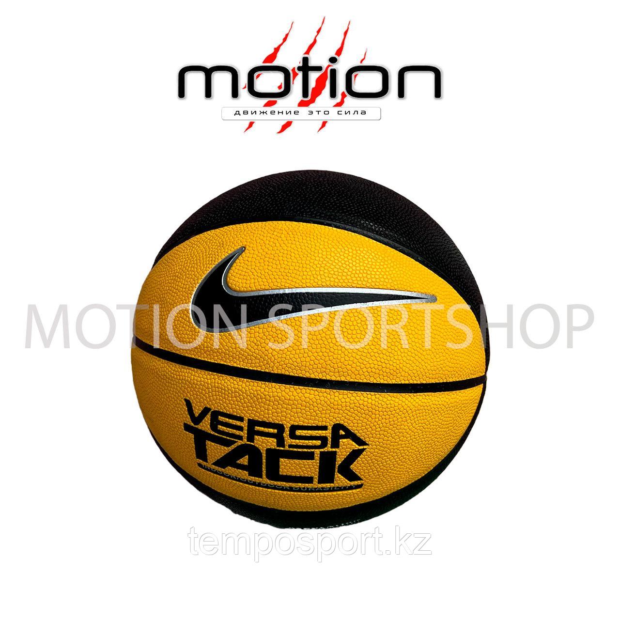 Баскетбольный мяч NIKE VERSA TACK, черный/желтый - фото 1 - id-p112060309