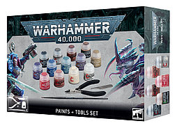 Warhammer 40,000 Paints+Tools (Набор инструментов и красок "Вархаммер 40,000") 2023