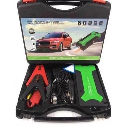 Пуско-зарядное устройство Jump Starter H25 в пластиковом кейсе с 2×USB, фонарем и компасом, фото 2