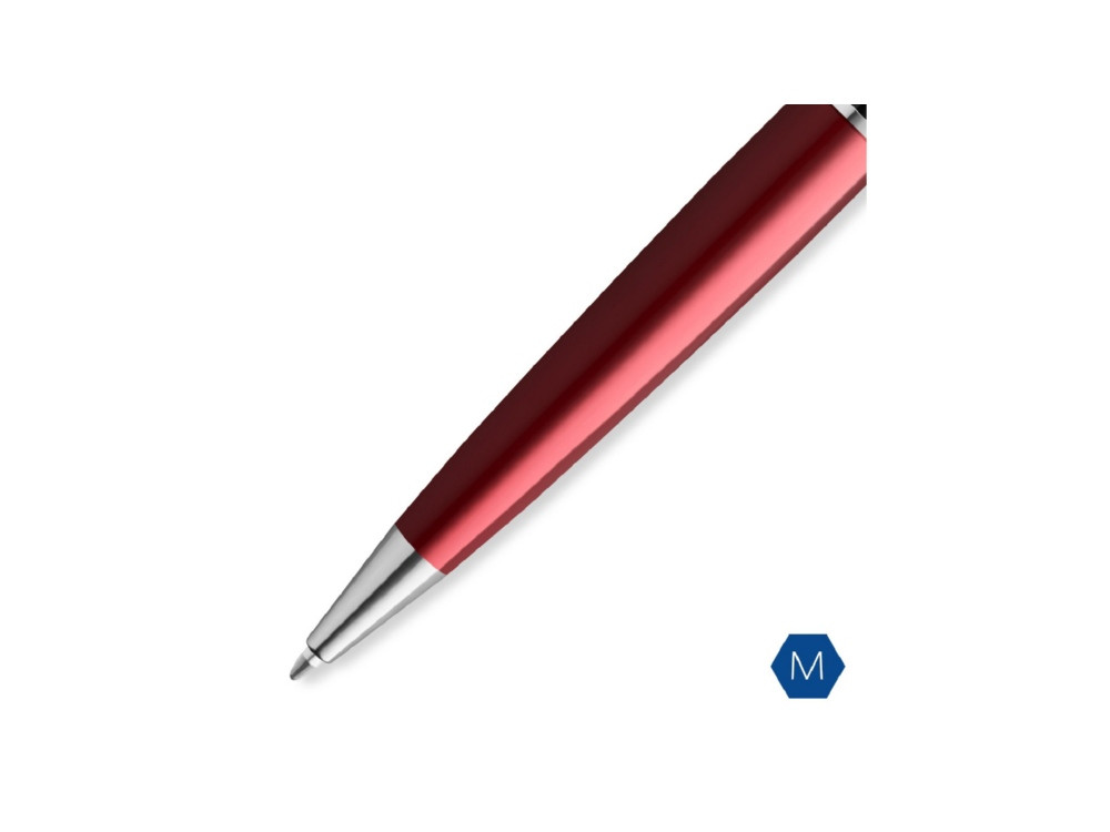 Шариковая ручка Waterman Expert Dark Red Lacquer CT Black, стержень: M, цвет чернил: blue. - фото 3 - id-p112061280