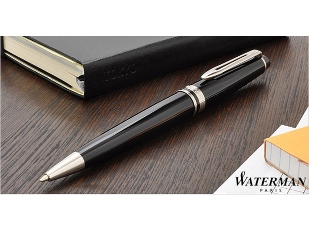 Шариковая ручка Waterman Expert 3, цвет: Black CT, стержень: Mblu - фото 8 - id-p112061281