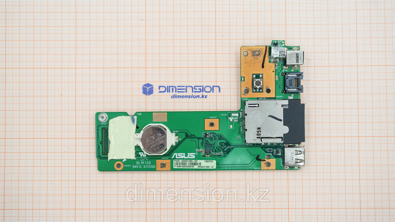 USB, LAN, разъем питания, картридер дополнительная плата для ASUS K52 K52J X52 X52J A52 A52J