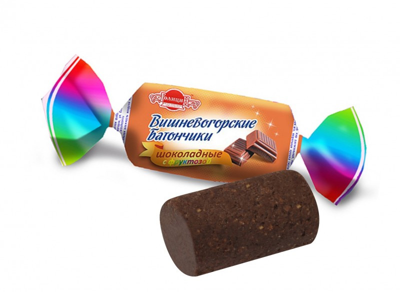 Батончики "Вишневогорские шоколадные" на фруктозе фасовка 160 гр. . - фото 1 - id-p112061672
