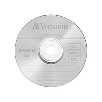 Диск DVD-R  Verbatim  (43522) 4.7GB  16х  25шт в упаковке  Незаписанный