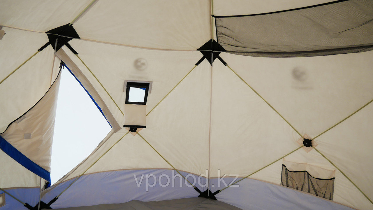 Палатка SibFisher Комфорт 385*315см трехслойная - фото 4 - id-p112062366