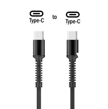 Зарядный USB кабель тайп си 1м - фото 2 - id-p112062665
