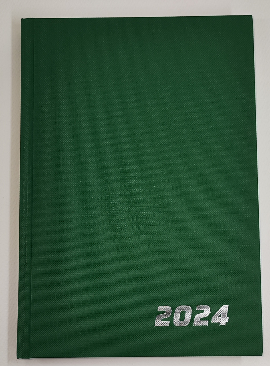 Ежедневник датированный на 2024 год А5 формат 178 л.
