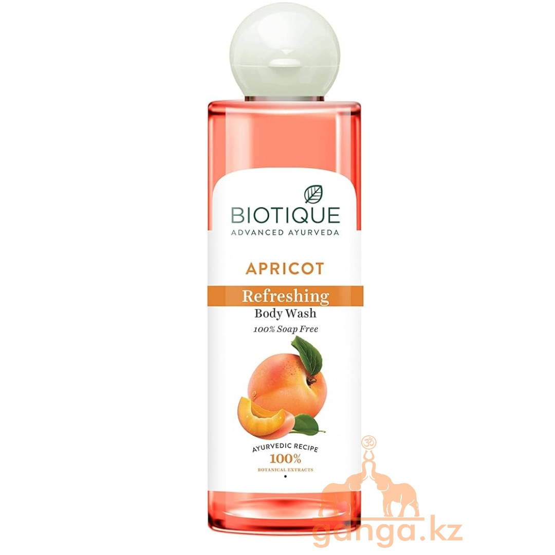 Гель для душа с Абрикосом (Body Wash Apricot BIOTIQUE), 200 мл